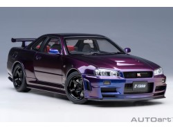 Nissan Skyline GT-R(R34) NISMO Z-Tune 2005 1:18 (Midnight Purple) - AUTOart