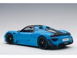 Porsche 918 Spyder 2013 1:18 (Riviera Blue) - AUTOart