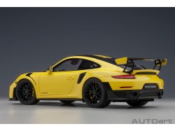 Porsche 911 (991.2) GT2RS 2017 Weissach Package 1:18 žlutá - AUTOart