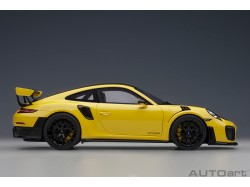 Porsche 911 (991.2) GT2RS 2017 Weissach Package 1:18 (Racing Yellow) - AUTOart