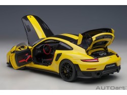 Porsche 911 (991.2) GT2RS 2017 Weissach Package 1:18 žlutá - AUTOart