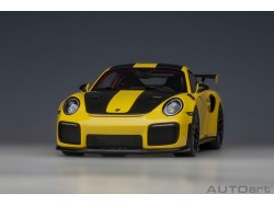 Porsche 911 (991.2) GT2RS 2017 Weissach Package 1:18 žlutá - AUTOart