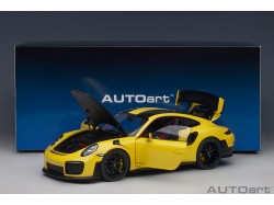 Porsche 911 (991.2) GT2RS 2017 Weissach Package 1:18 žlutá - AUTOart