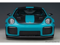 Porsche 911 (991.2) GT2RS 2017 Weissach Package 1:18 modrá - AUTOart