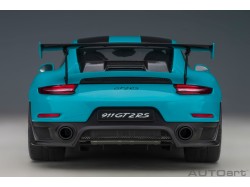 Porsche 911 (991.2) GT2RS 2017 Weissach Package 1:18 modrá - AUTOart