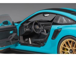 Porsche 911 (991.2) GT2RS 2017 Weissach Package 1:18 modrá - AUTOart