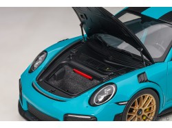 Porsche 911 (991.2) GT2RS 2017 Weissach Package 1:18 modrá - AUTOart