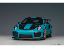 Porsche 911 (991.2) GT2RS 2017 Weissach Package 1:18 (Miami Blue) - AUTOart