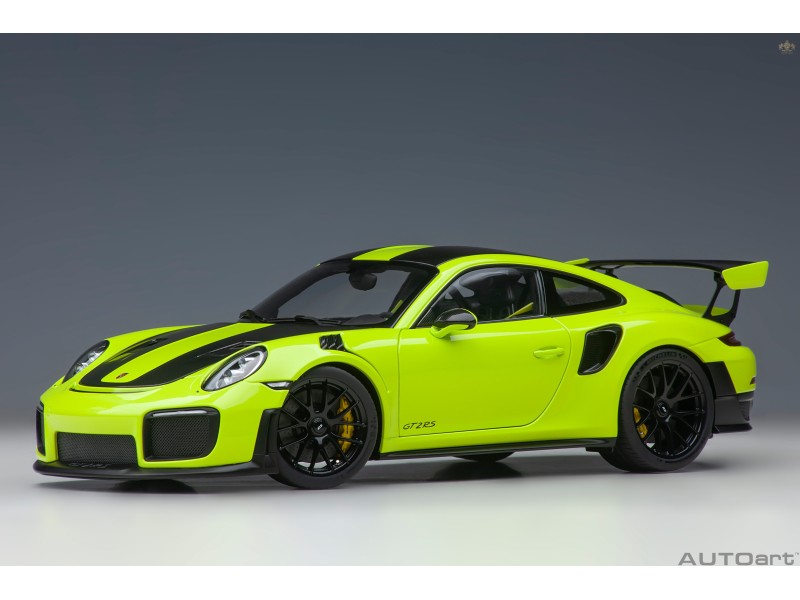 Porsche 911 (991.2) GT2RS 2017 Weissach Package 1:18 (Acid Green) - AUTOart