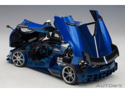 Pagani Huayra BC 2016 1:18 (Blu Francia/Carbon) - AUTOart