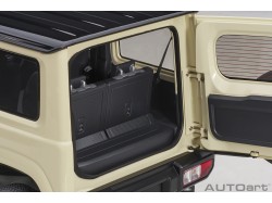 Suzuki Jimny (JB64)(660cc/RHD) 1:18 (Chiffon Ivory Metallic) - AUTOart