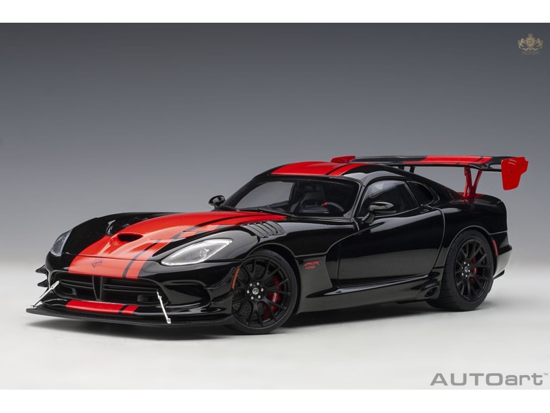 Dodge Viper "1:28 Special Edition" ACR 2017 1:18 (Venom Black) - AUTOart