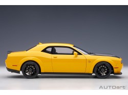 Dodge Challenger SRT Hellcat widebody 2018 1:18 žlutá - AUTOart