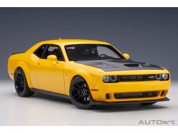Dodge Challenger SRT Hellcat widebody 2018 1:18 žlutá - AUTOart