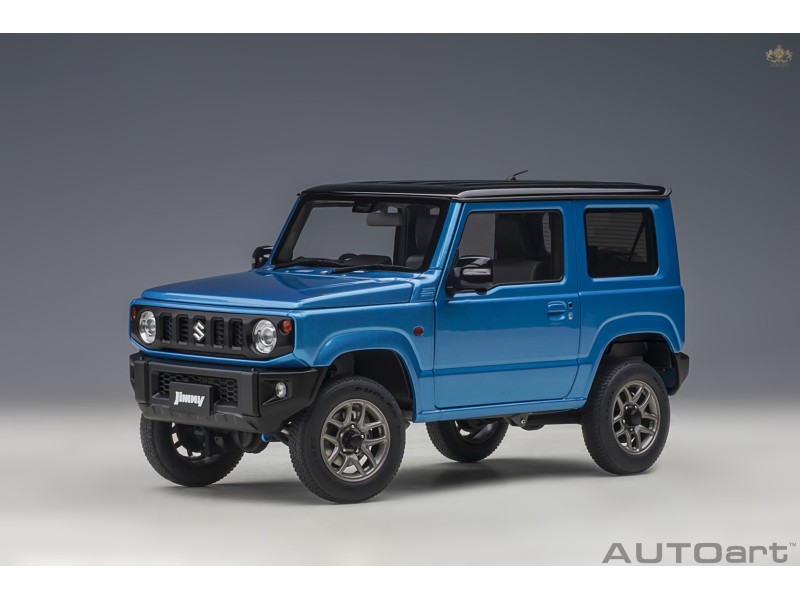 Suzuki Jimny (JB64)(660cc/RHD) 1:18 (Brisk Blue) - AUTOart