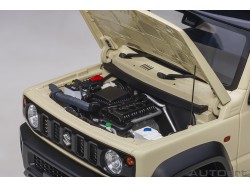 Suzuki Jimny (JB74) SIERRA 1:18 (Chiffon Ivory Metallic) - AUTOart