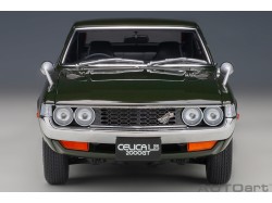 Toyota Celica Liftback 2000 GT (RA25) 1973 1:18 (Moss Green) - AUTOart