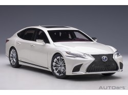 Lexus LS 500h 2018 1:18 bílá - AUTOart