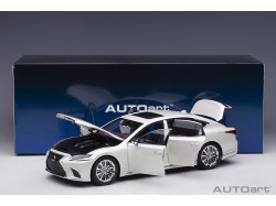 Lexus LS 500h 2018 1:18 bílá - AUTOart