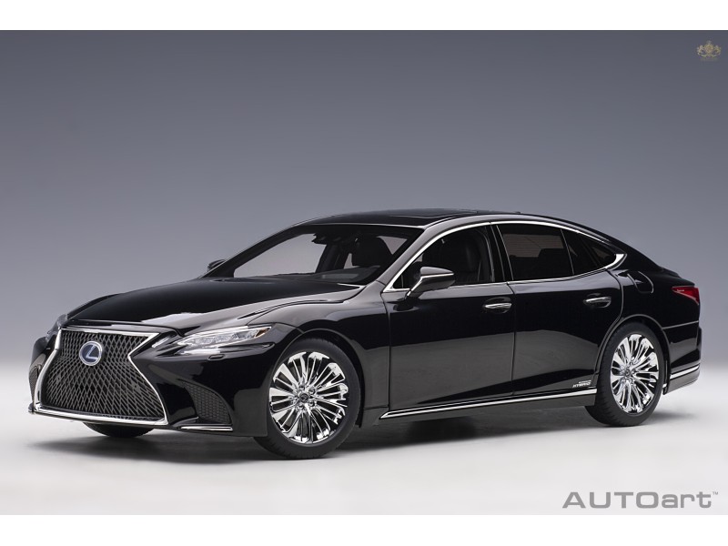 Lexus LS 500h 2018 1:18 (Black) - AUTOart