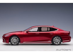 Lexus LS 500h 2018 1:18 (Morello Red Metallic) - AUTOart