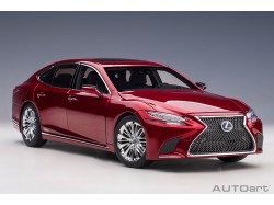 Lexus LS 500h 2018 1:18 červená - AUTOart