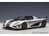 Koenigsegg Agera RS 2015 1:18 stříbrná - AUTOart