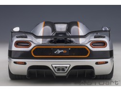 Koenigsegg Agera RS 2015 1:18 (Moon Silver/Carbon) - AUTOart