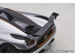 Koenigsegg Agera RS 2015 1:18 (Moon Silver/Carbon) - AUTOart