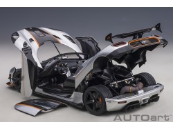 Koenigsegg Agera RS 2015 1:18 stříbrná - AUTOart