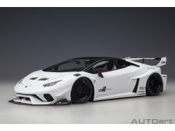 LIBERTY WALK LB SILHOUETTE WORKS Lamborghini Huracan GT  2019 1:18 (White) - AUTOart