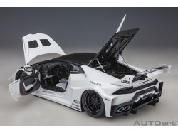 LIBERTY WALK LB SILHOUETTE WORKS Lamborghini Huracan GT  2019 1:18 (White) - AUTOart