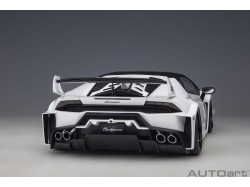 LIBERTY WALK LB SILHOUETTE WORKS Lamborghini Huracan GT  2019 1:18 bílá - AUTOart