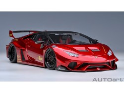 LIBERTY WALK LB SILHOUETTE WORKS Lamborghini Huracan GT  2019 1:18 červená - AUTOart