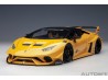 LIBERTY WALK LB SILHOUETTE WORKS Lamborghini Huracan GT  2019 1:18 (Metallic Yellow) - AUTOart