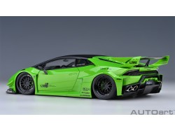 LIBERTY WALK LB SILHOUETTE WORKS Lamborghini Huracan GT  2019 1:18 (Pearl Green) - AUTOart