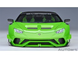 LIBERTY WALK LB SILHOUETTE WORKS Lamborghini Huracan GT  2019 1:18 (Pearl Green) - AUTOart