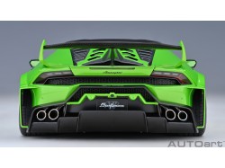 LIBERTY WALK LB SILHOUETTE WORKS Lamborghini Huracan GT  2019 1:18 (Pearl Green) - AUTOart