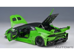 LIBERTY WALK LB SILHOUETTE WORKS Lamborghini Huracan GT  2019 1:18 zelená - AUTOart