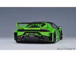 LIBERTY WALK LB SILHOUETTE WORKS Lamborghini Huracan GT  2019 1:18 (Pearl Green) - AUTOart