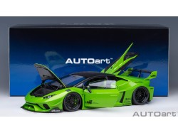 LIBERTY WALK LB SILHOUETTE WORKS Lamborghini Huracan GT  2019 1:18 zelená - AUTOart