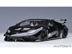 LIBERTY WALK LB SILHOUETTE WORKS Lamborghini Huracan GT  2019 1:18 (Black) - AUTOart