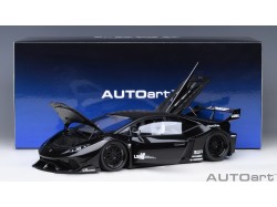 LIBERTY WALK LB SILHOUETTE WORKS Lamborghini Huracan GT  2019 1:18 (Black) - AUTOart