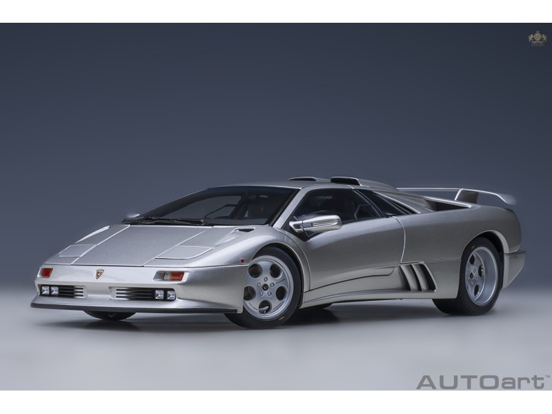 Lamborghini Diablo SE JOTA 1995 1:18 stříbrná - AUTOart