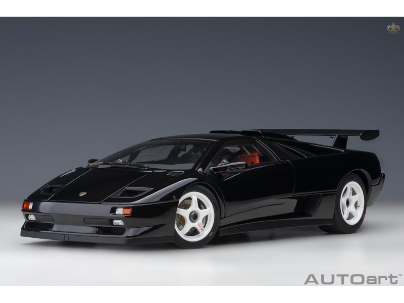 Lamborghini Diablo SV R 1996 1:18 (Deep Black) - AUTOart