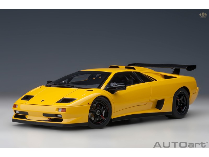 Lamborghini Diablo SV R 1996 1:18 (Superfly Yellow) - AUTOart