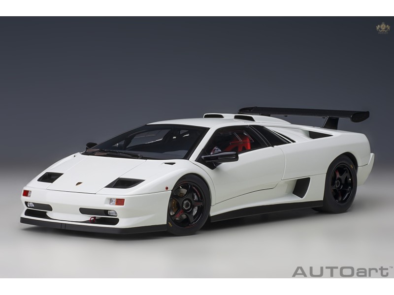 Lamborghini Diablo SV R 1996 1:18 (Impact White) - AUTOart