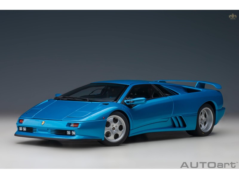 Lamborghini Diablo SE30 1993 1:18 (Blu Sirena) - AUTOart