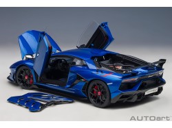 Lamborghini Aventador SVJ 2019 1:18 modrá - AUTOart