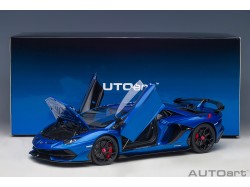 Lamborghini Aventador SVJ 2019 1:18 modrá - AUTOart